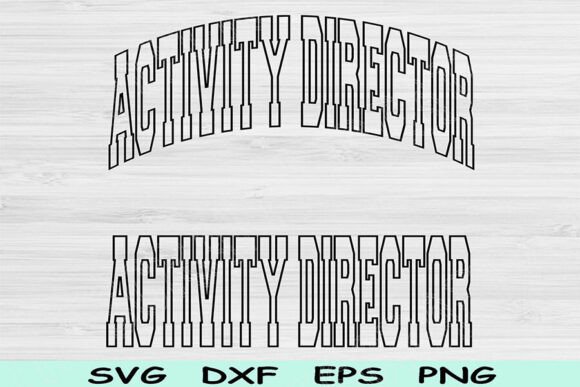 Activity Director Svg Activity Assistant