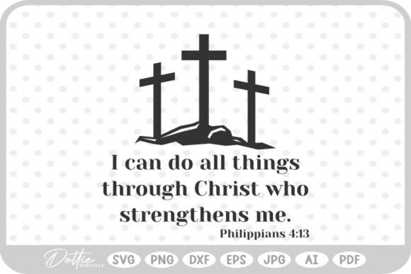 Bible Quote Christian Jesus SVG PNG