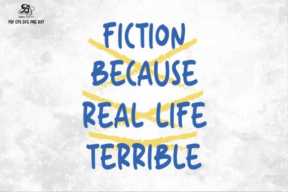 Book Funny Quote Hand-Drawn SVG PNG