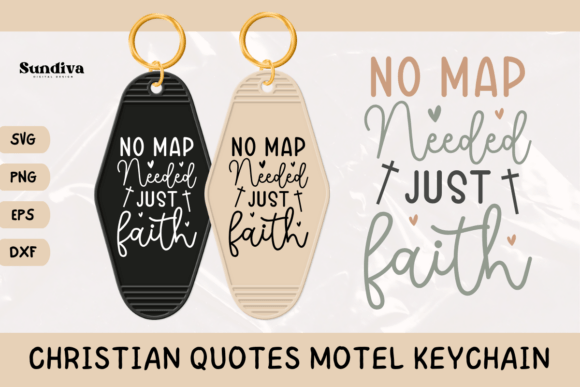 Christian Quote Motel Keychain SVG 10