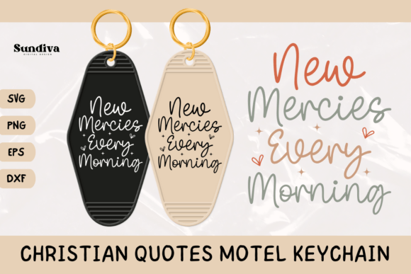 Christian Quote Motel Keychain SVG 13