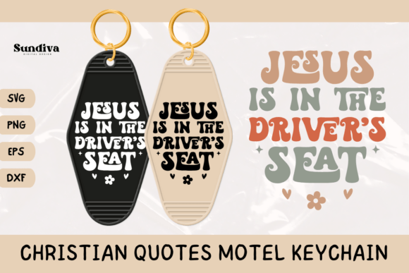 Christian Quote Motel Keychain SVG 17