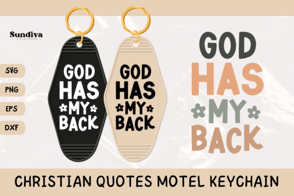 Christian Quote Motel Keychain SVG 22