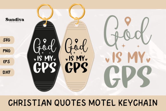Christian Quote Motel Keychain SVG 23