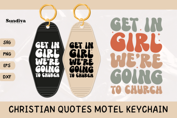 Christian Quote Motel Keychain SVG 24