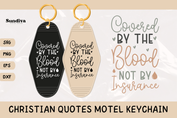 Christian Quote Motel Keychain SVG 32