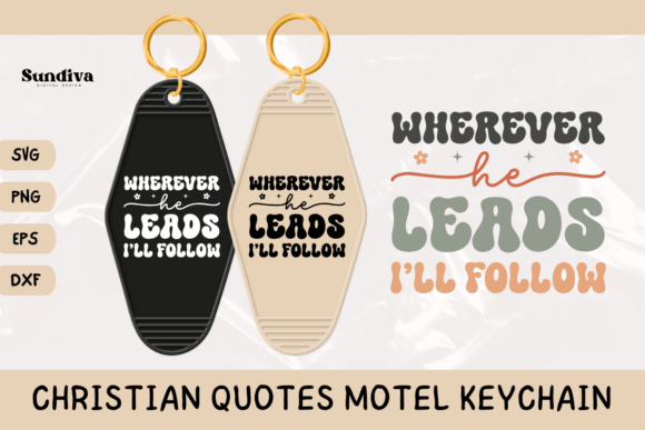 Christian Quote Motel Keychain SVG 35