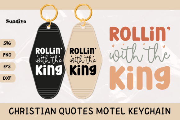 Christian Quote Motel Keychain SVG 5
