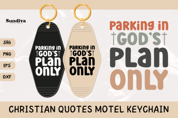 Christian Quote Motel Keychain SVG 7