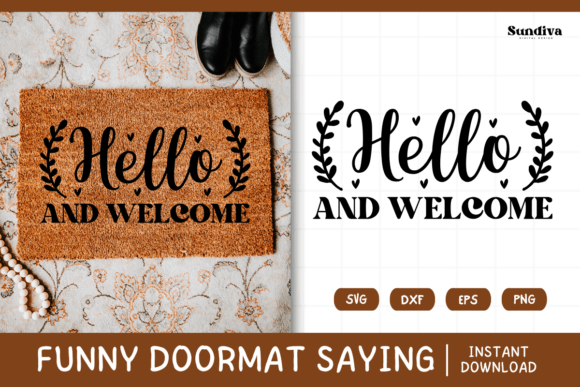 Funny Doormat Quote Rug Mat SVG 18
