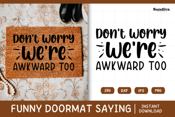 Funny Doormat Quote Rug Mat SVG 22