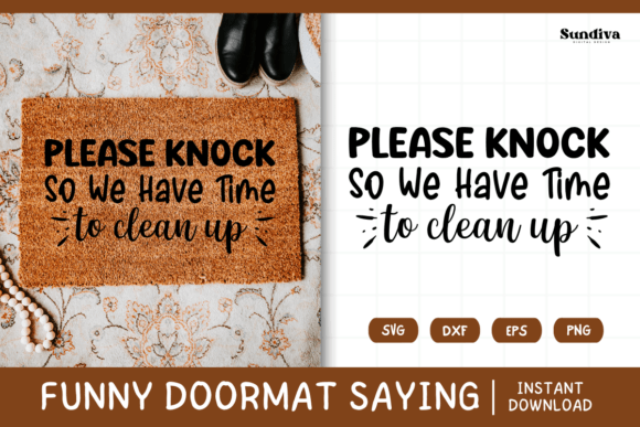 Funny Doormat Quote Rug Mat SVG 6