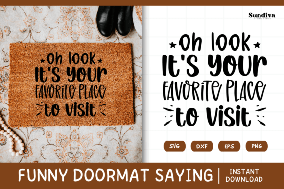 Funny Doormat Quote Rug Mat SVG 9