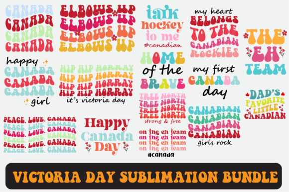 Victoria Day Svg Sublimation Bundle